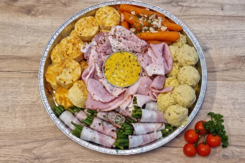 Ovenschaal Santa | Beenham-honing mosterdsaus